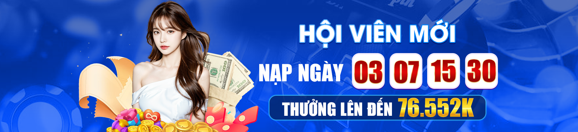 Hình ảnh quảng cáo của okwin hiển thị nền tảng và các lợi ích