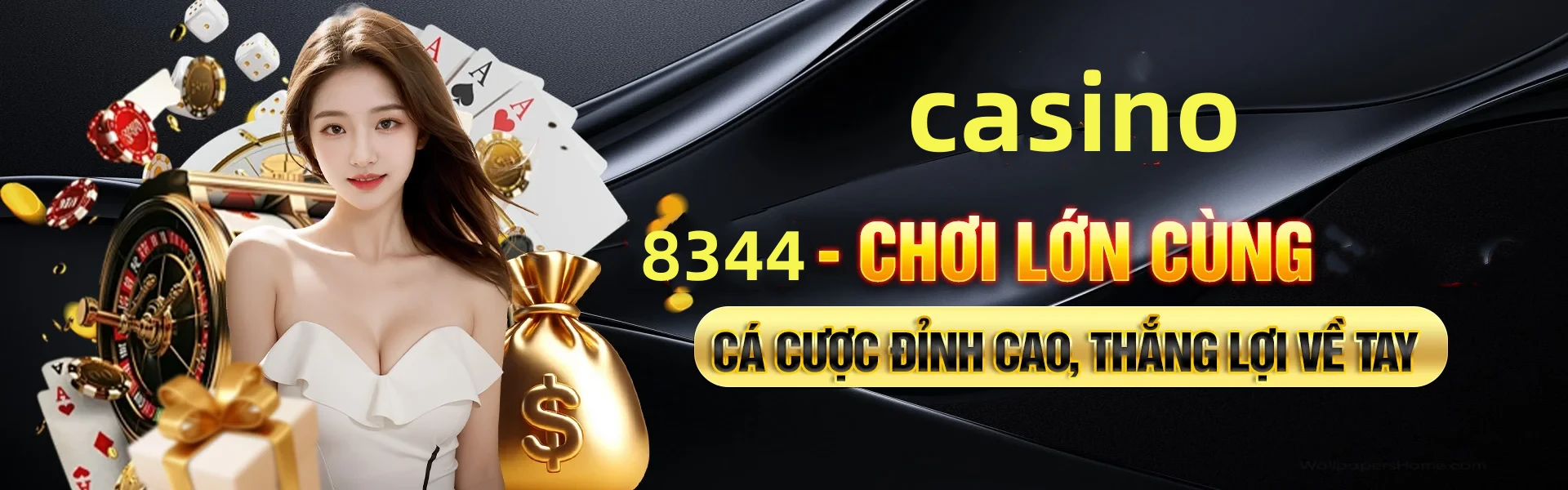 Hình ảnh quảng cáo của okwin hiển thị nền tảng và các lợi ích