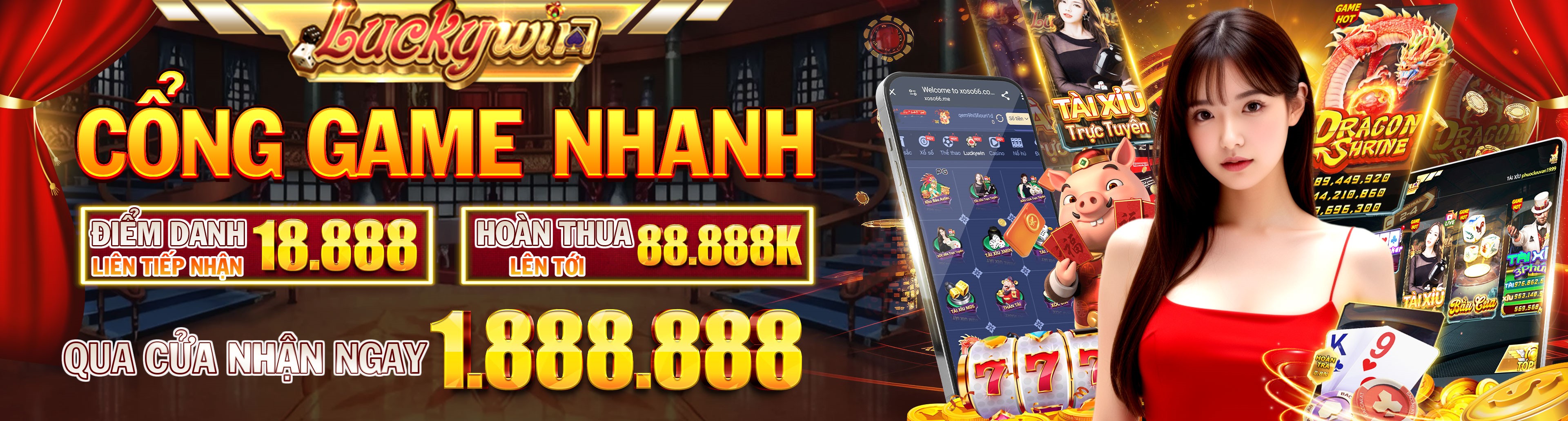 Hình ảnh quảng cáo của okwin hiển thị nền tảng và các lợi ích