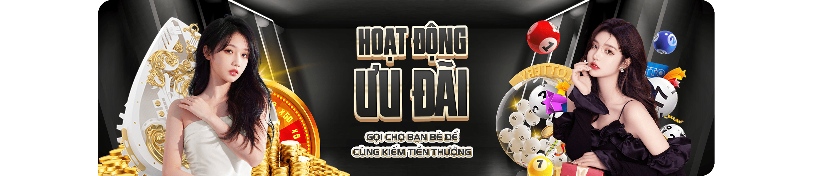 Hình ảnh quảng cáo của okwin hiển thị nền tảng và các lợi ích